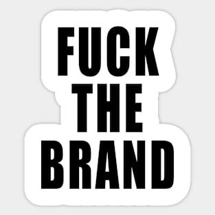 Fcuk The Brand Sticker